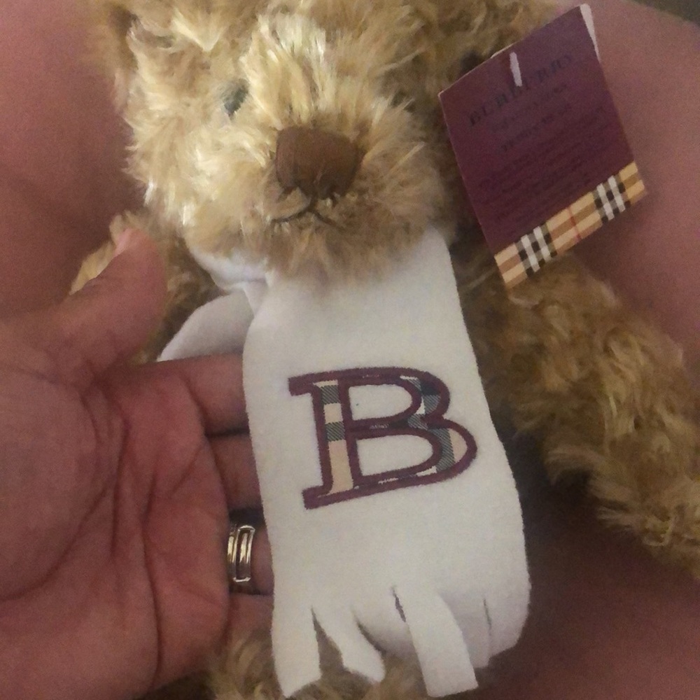 Burberry Teddy Bear with Monogram Scarf plush toy - Picture 6 of 9